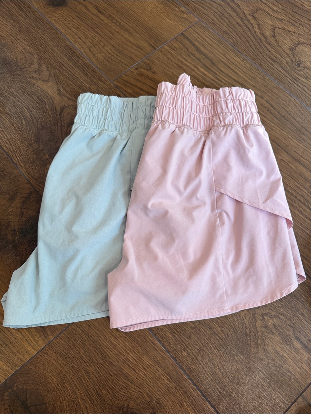 Calia Woman’s Athletic Shorts — Pink and Mint Green Size Small